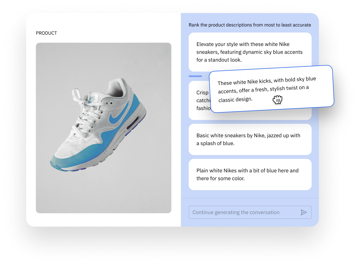 Enrich your products with descriptions that convert customers